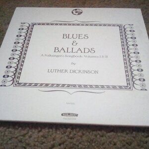 Luther Dickinson Blues & Ballads Double Vinyl w/Booklet Lp
